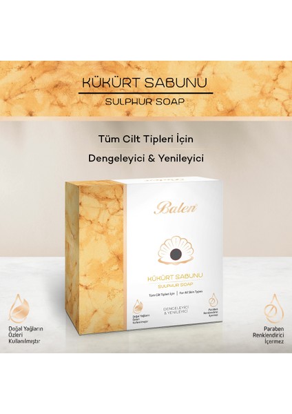 Kükürt Sabunu 125 gr
