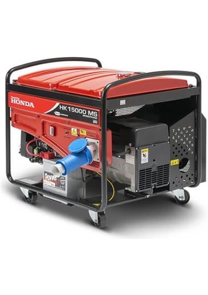 HK 15000 MS Benzinli Marşlı Monofaze Jeneratör 15 kVA