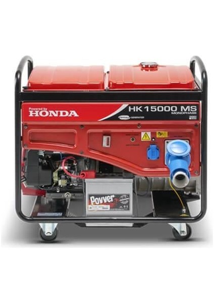HK 15000 MS Benzinli Marşlı Monofaze Jeneratör 15 kVA