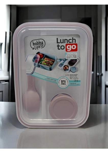 Hb Life Pempe Lunchtogo Box*beslenme Kabı Seti*bölmeli Beslenme Kutusu