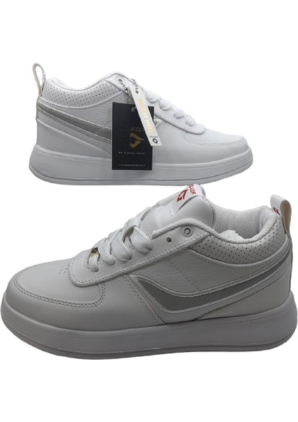 Unisex Beyaz Günlük Sneaker Ayakkabı