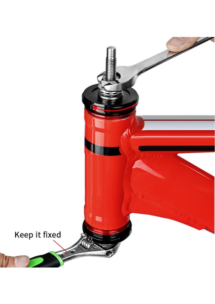 2'si 1 Arada Bisiklet Kulaklık Kupası ve Alt Braket Pres Aleti Yol Bisikleti Kulaklık Kurulum Onarım Araçları, Kırmızı (Yurt Dışından) fiyatları