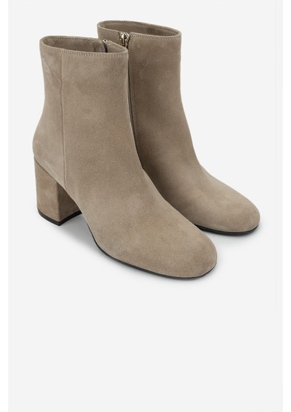 Kadın Deri Bej Süet Casual Bot 1046 5145 Bn Bot SK24-25 Bej Suet fiyatları