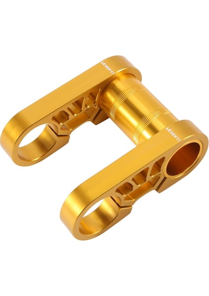 Katlanır Bisiklet Için Çift Kök 31.8mm Genişletilmiş Gidon Sapı Ayarlanabilir Alüminyum Alaşımlı Gövdeler, Altın (Yurt Dışından)