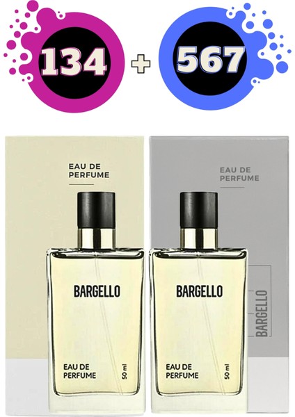 134 Edp Oriental 50 ml Kadın Parfüm + 567 Edp Fresh 50 ml Erkek Parfüm Seti