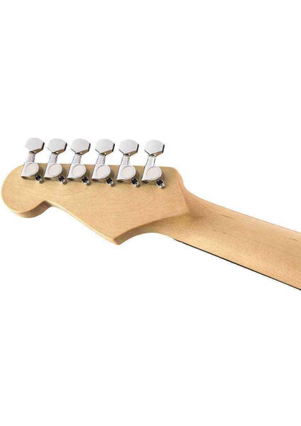 MM Strat Sabit Köprü Siyah Elektro Gitar