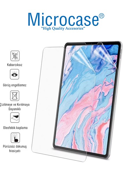 Vorcom Sxpro 10.1 Inch Tablet ile Uyumlu Full Tpu Nano Ön Ekran Koruma Filmi modelleri
