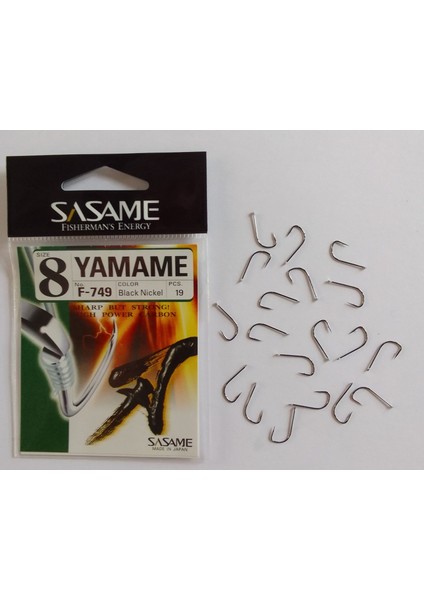 Yamame F-749 Serisi Olta Iğnesi No : 8