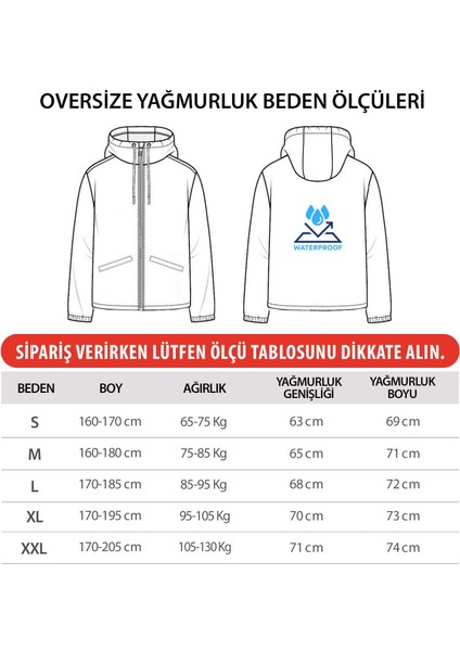 Shadow Oversize Fermuarlı Tasarım Yağmurluk Rüzgarlık