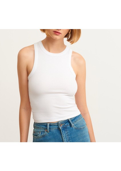 Fitilli Halter Yaka Kadın Örme Bluz fiyatları