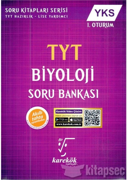 Karekök Tyt Biyoloji Soru Bankası 1 Oturum