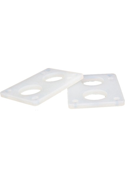 6mm Kaykay Longboard Yükseltici Pedleri Şeffaf Silikon Conta Paten Kamyon Şok Pedi Kaykay Aksesuarları 2 Adet/takım (Yurt Dışından)