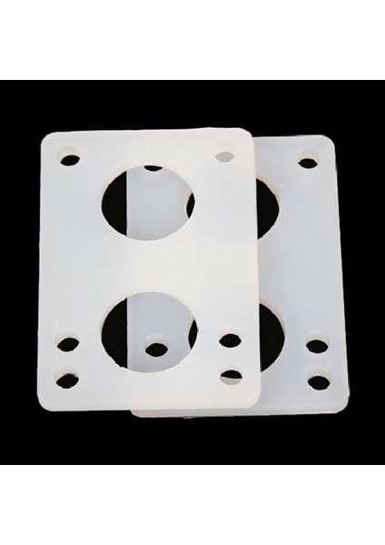 6mm Kaykay Longboard Yükseltici Pedleri Şeffaf Silikon Conta Paten Kamyon Şok Pedi Kaykay Aksesuarları 2 Adet/takım (Yurt Dışından) fiyatları