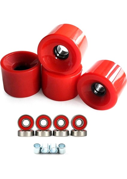 1 Takım Dans Longboard 4 Adet Kaykay Tekerlekleri 8 Rulmanlar Abec-9 70X51MM Pu 78A 75% Ribaund Büyük Boy Tekerlekler (Yurt Dışından)