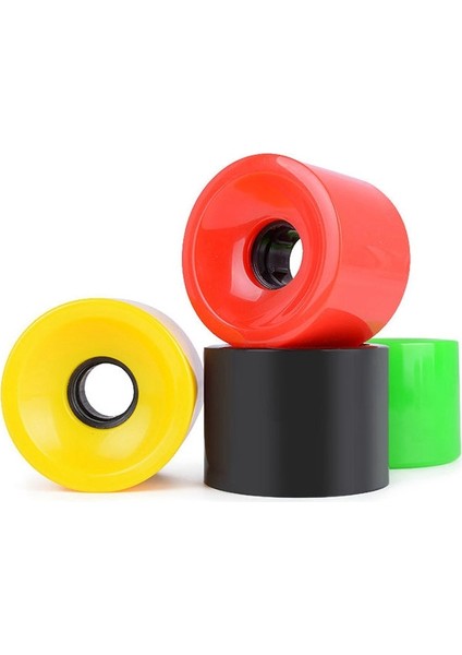 1 Takım Dans Longboard 4 Adet Kaykay Tekerlekleri 8 Rulmanlar Abec-9 70X51MM Pu 78A 75% Ribaund Büyük Boy Tekerlekler (Yurt Dışından)