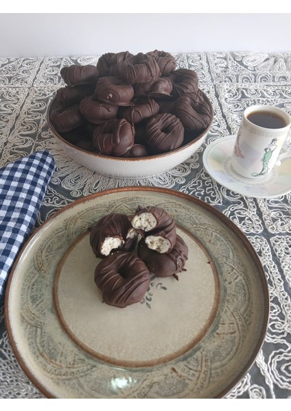 Glutensiz Vegan Şekersiz Halka Kurabiye