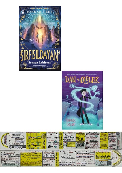 Sırfısıldayan Sonsuz Labirent - Dan ve Ölüler 2 Kitap – Matematik Öğreten Cetvel