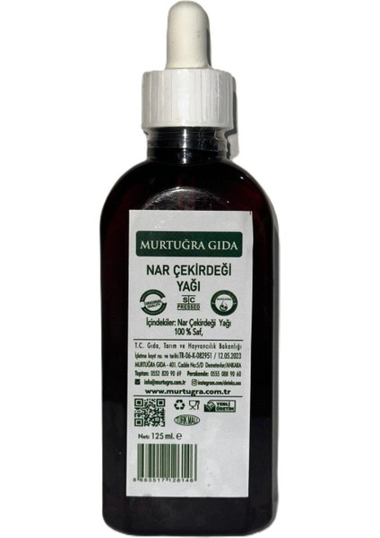 Nar Çekirdeği Yağı - 125ML.