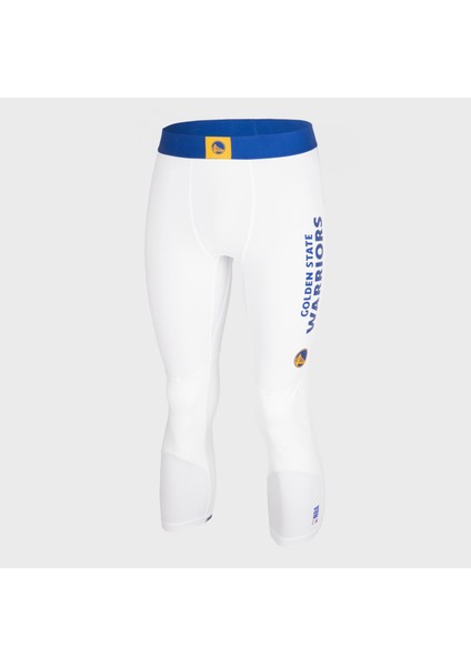 Tarmak Nba Yetişkin 3/4 Basketbol Taytı - Beyaz - 500 Golden State Warriors fiyatları