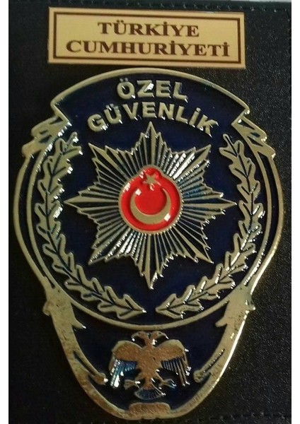 Özel Güvenlik Cüzdan Rozeti Al-Sadece Özel Güvenlik Görevlisi Satın Alabılır.sıvıle Satılmaz