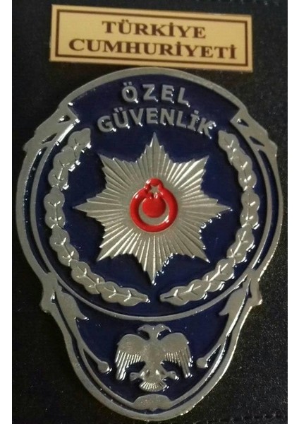 Özel Güvenlik Cüzdan Rozeti Al-Sadece Özel Güvenlik Görevlisi Satın Alabılır.sıvıle Satılmaz