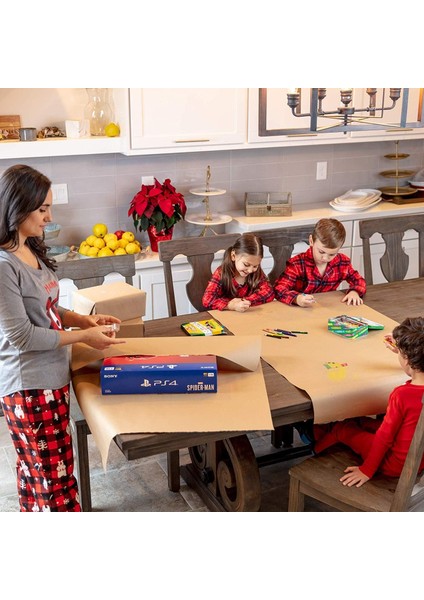 Kraft Rulo Ambalaj Kağıdı, Çeyiz, Hediye Paketleme, Çiçek Buket, Dıy Kağıdı, 80 gr - 70CM x 50M fırsatları