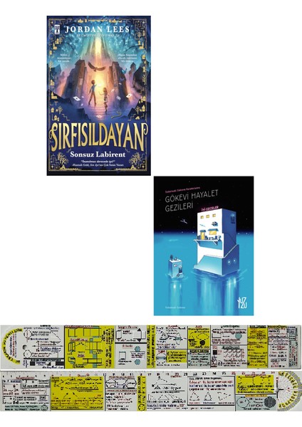 Sırfısıldayan Sonsuz Labirent - Gökevi Hayalet Gezileri 2 Kitap - Matematik Öğreten Cetvel