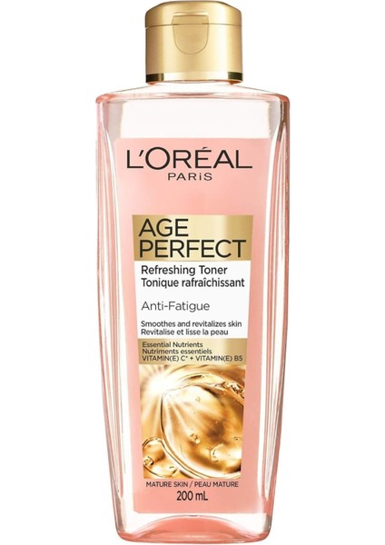 Age Perfect Pürüzsüzleştirici ve Yorgunluk Karşıtı C Vitamini Canlandırıcı Tonik 200ml