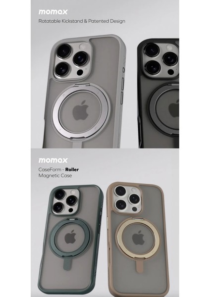 Roller Caseform Magnetic Case iPhone 16 Pro Max (Gold) indirimleri