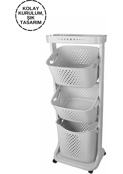 Kat Kat Sepet Tekerlekli Taşınabilir Organizer Düzenleyici fırsatları