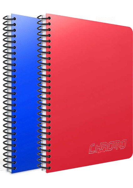 Chromo A5 80 Yaprak Kareli ve Çizgili Defter Seti