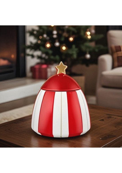 New Year Yılbaşı Candy Stripe Saklama Kabı 470 ml modelleri