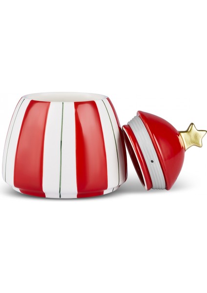 New Year Yılbaşı Candy Stripe Saklama Kabı 470 ml indirimleri