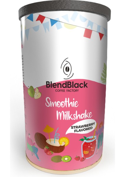 Smoothie/milkshake Strawberry Flavored 500 gr Teneke Kutu