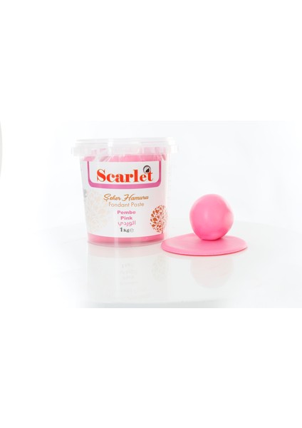 Şeker Hamuru Pembe 1kg