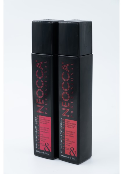 Keratin Bakım Seti Boyalı Saçlar İçin Renk Koruyucu Silikonsuz Parabensiz Sülfatsız Tuzsuz Şampuan Ve Saç Maskesi