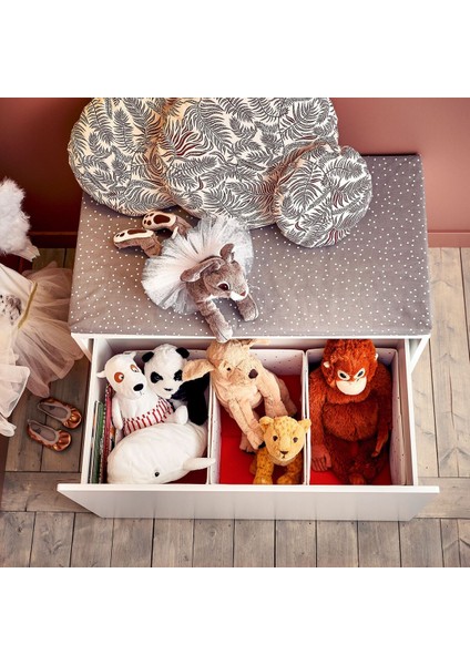 Saklama ünitesi-bank, beyaz-gri, 90x50x48 cm modelleri