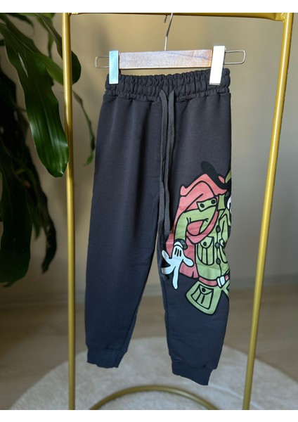 Antrasit Gri Mickey ve Arkadaşları Eşofman Takımı indirimleri