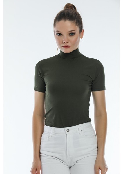 Kısa Kol Yarım Balıkçı Body