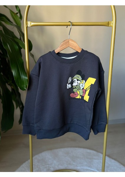 Antrasit Gri Mickey ve Arkadaşları Eşofman Takımı fırsatları