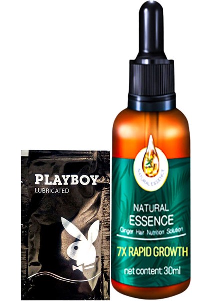 Saç Besleyici Uzatıcı Parlatıcı Bakım Serumu 30 ml 7x Rapid Growth + Yanında Jel