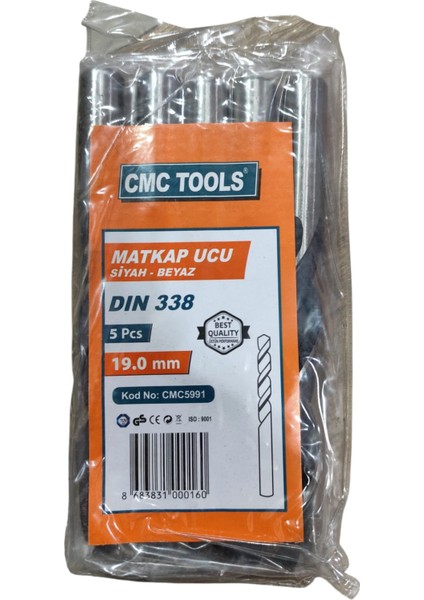 Fdn Cmc Matmak Ucu Siyah 19 mm 5 Adet