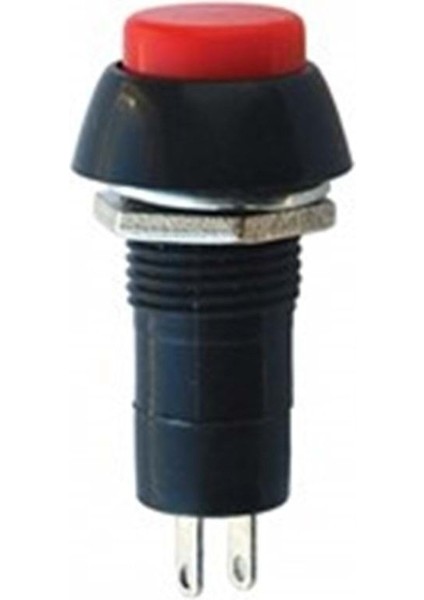 Yuvarlak Plastik Buton 12MM Yaylı IC-186 Ic 186 IC186