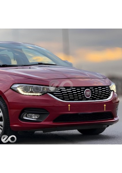 Fiat Egea Krom Ön Alt Panjur Çıtası Hb - Sd 2015 - 2019 Paslanmaz Çelik