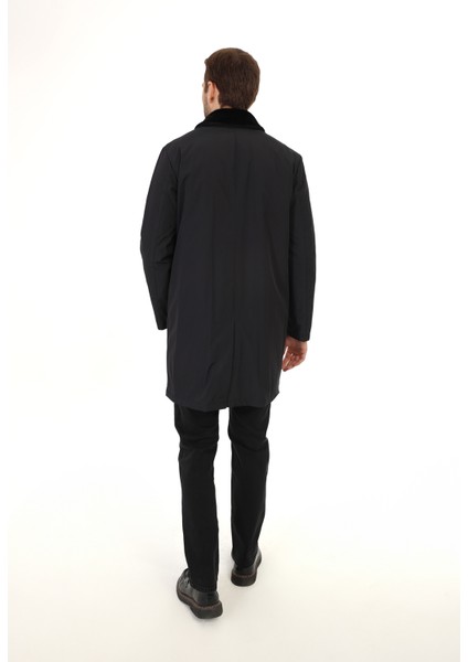 Regular Içi Kürklü Siyah ( Çıkarılabilir Iç Kürk ve Yaka Kürk ) Dizüstü Kaban fiyatları