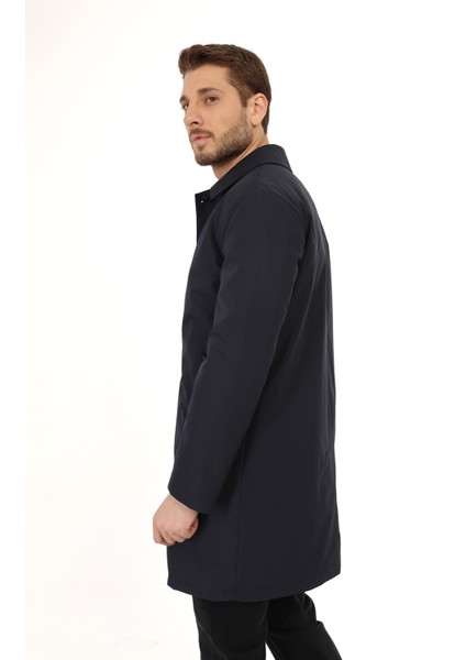 Regular Içi Kürklü Lacivert ( Çıkarılabilir Iç Kürk ve Yaka Kürk ) Dizüstü Kaban fırsatları