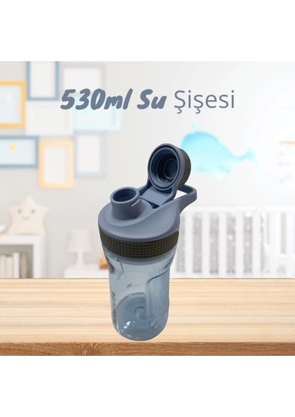 Mavi Çocuk Beslenme Kabı Set*içme Şişesi´le* Erken Çocuk*bölmeli*bölmeli Beslenme Kutusu fırsatları
