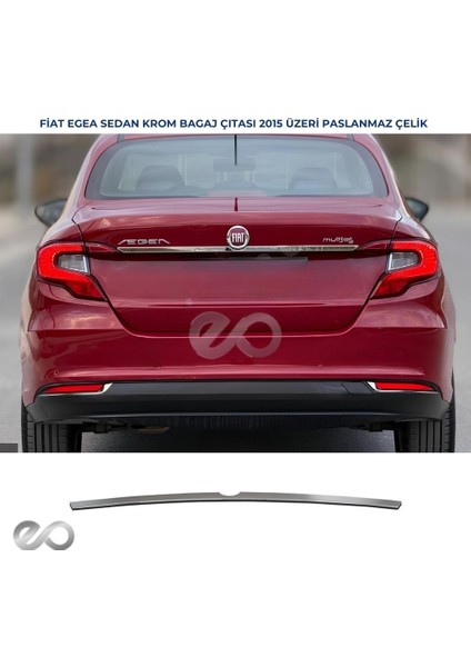 Fiat Egea Krom Bagaj Çıtası 2015 Üzeri P. Çelik (SEDAN)