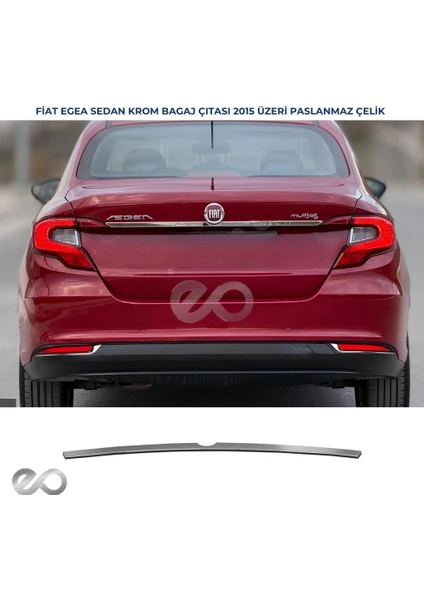 Ebal Oto Fiat Egea Krom Bagaj Çıtası 2015 Üzeri P. Çelik (SEDAN)