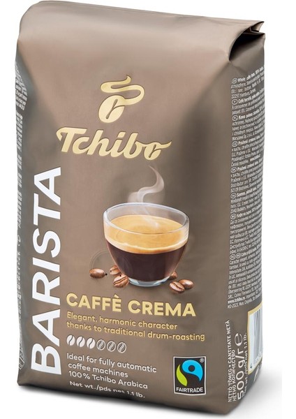 Barista Caffè Crema, Çekirdek Kahve 500 gr